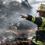 first responder on the scene of a disaster